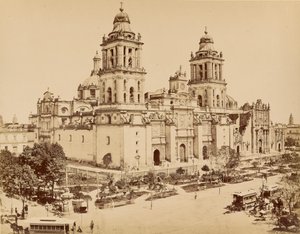 Vistas Mexicanas. Mexico. Katedralen.