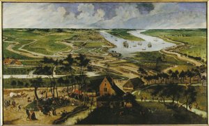Udsigt over Antwerpen Polders, 1604.
