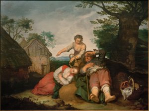 Bondescene med den fortabte søn af Abraham Bloemaert