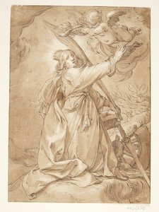 Catharina som martyr af Abraham Bloemaert