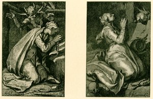 Hellige angrende af Abraham Bloemaert