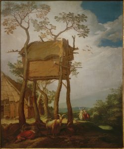 Landskab med Tobias og englen af Abraham Bloemaert