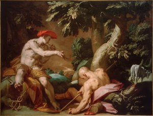 Mercury, Argus og Io af Abraham Bloemaert