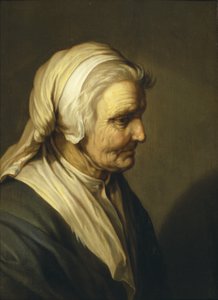 Gammel kvinde, 1635 af Abraham Bloemaert