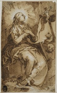 Sankt Maria Magdalena af Abraham Bloemaert