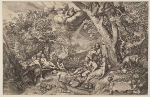 Den gyldne tidsalder af Abraham Bloemaert