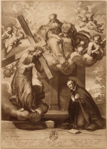 Vision af Ignatius af Loyola ved La Storta af Abraham Bloemaert