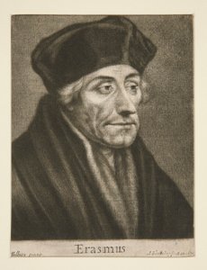 Erasmus af Rotterdam af Abraham Blooteling