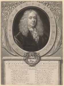 Hieronymus van Beverningk af Abraham Blooteling after Nicolaes Maes