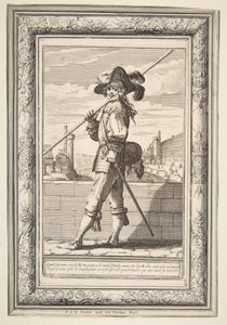 En Piqueman, 1632. af Abraham Bosse