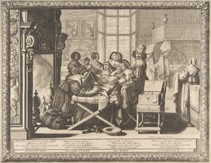 Fødsel, 1633. af Abraham Bosse