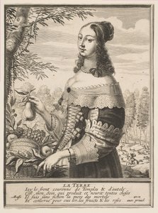 Jorden, 1630. af Abraham Bosse