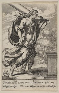 Fortitude, 1636. af Abraham Bosse