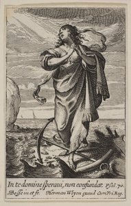 Håb, 1636. af Abraham Bosse