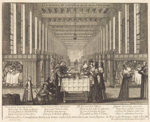 Sygeafdelingen på Hôpital de la Charité i Paris