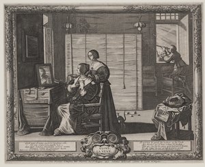 Syn (La Veue), ca. 1635-38 (gravering og ætsning) af Abraham Bosse