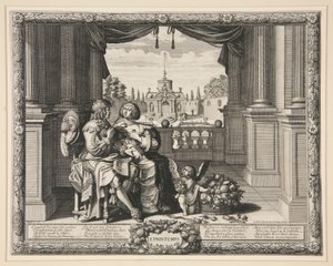 De fire årstider: Forår af Abraham Bosse