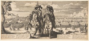 De franske styrker: Louis XIII og Gaston d