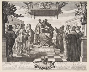 Frankrigs glæde, 1638. af Abraham Bosse