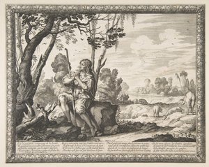 Den fortabte søn vogter grise Den fortabte søn vogter grise, ca. 1636. af Abraham Bosse