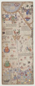 Catalansk atlas, ark 11, 1375