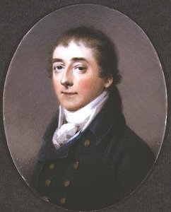 Miniature af en ukendt mand af Abraham Daniel