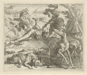 Jæger med hunde Forskellige dyr (serietitel)