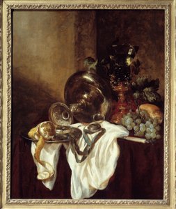 Silver Cup Painting by Abraham Van Beyerendani