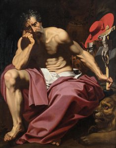 Sankt Jerome af Abraham Janssens I