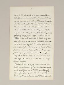 Autografmanuskript af Lincolns valgsejrstale som præsident, leveret i Washington D.C. fra vinduet i Det Hvide Hus om aftenen den 10. november