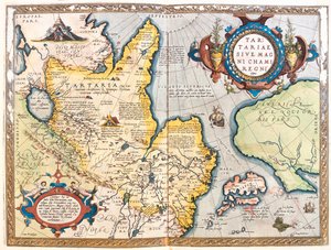 Det nordøstlige Rusland af Abraham Ortelius