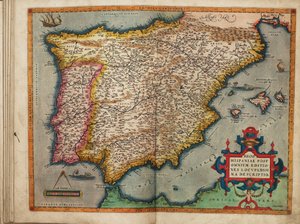 Den mest komplette beskrivelse af kongeriget Spanien, baseret på alle publikationer af Abraham Ortelius