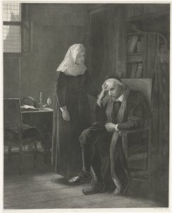 Udsigt over Cleves Cleef 1650 (titel på objekt)