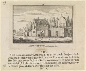 Spedalskhuset i Amsterdam, 1608 af Abraham Rademaker