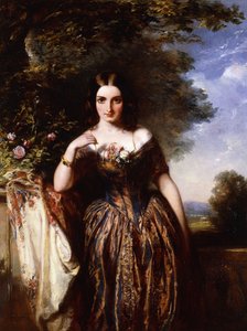 Portræt af Mrs. J. Hardcastle, født Anne Capper af Abraham Solomon