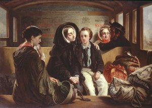 Anden klasse - Afskeden, ca. 1855 af Abraham Solomon