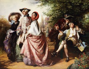 Ræven og druerne, 1858