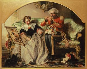 Den forelskede løve af Abraham Solomon