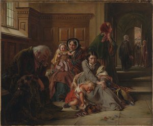 Venter på dommen af Abraham Solomon