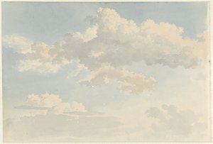 Skyer mod blå himmel