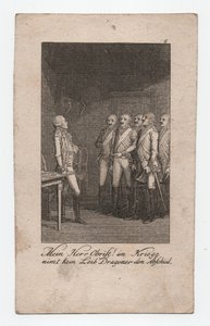 Min hr. Obrist! , ca. 1795 (kobberstik)