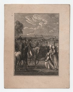 Napoleon i Egypten, ca. 1795 (kobberstik)
