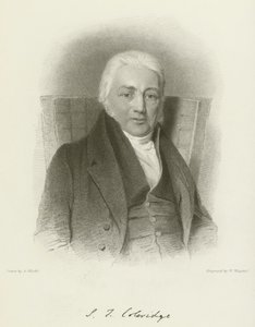 Samuel Taylor Coleridge af Abraham after Wivell