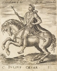C. Julius Cæsar fra Tolv Cæsarer til hest, c1565-1587.