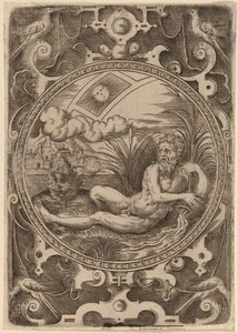 Cebren (The River God) af Abraham de Bruyn