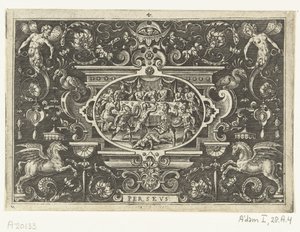 Phineus forstyrrer Perseus og Andromedas bryllup PERSEUS (titel på objekt)