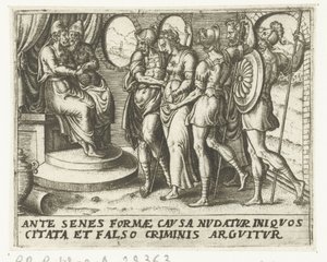 Susanna foran dommerne Susannas historie (serietitel) af Abraham de Bruyn