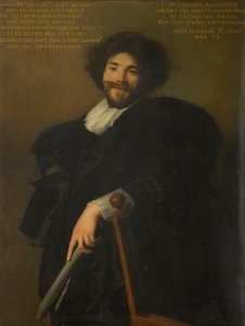 Portræt af Simon de Vos 1603-1676, 1635.