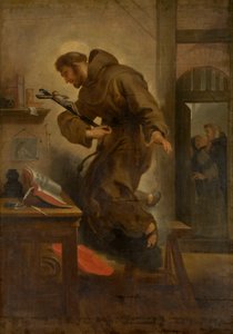 Sankt Bonaventura i ekstase af Abraham van Diepenbeeck