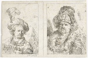 To mandlige buster af Abraham van Strij (I)